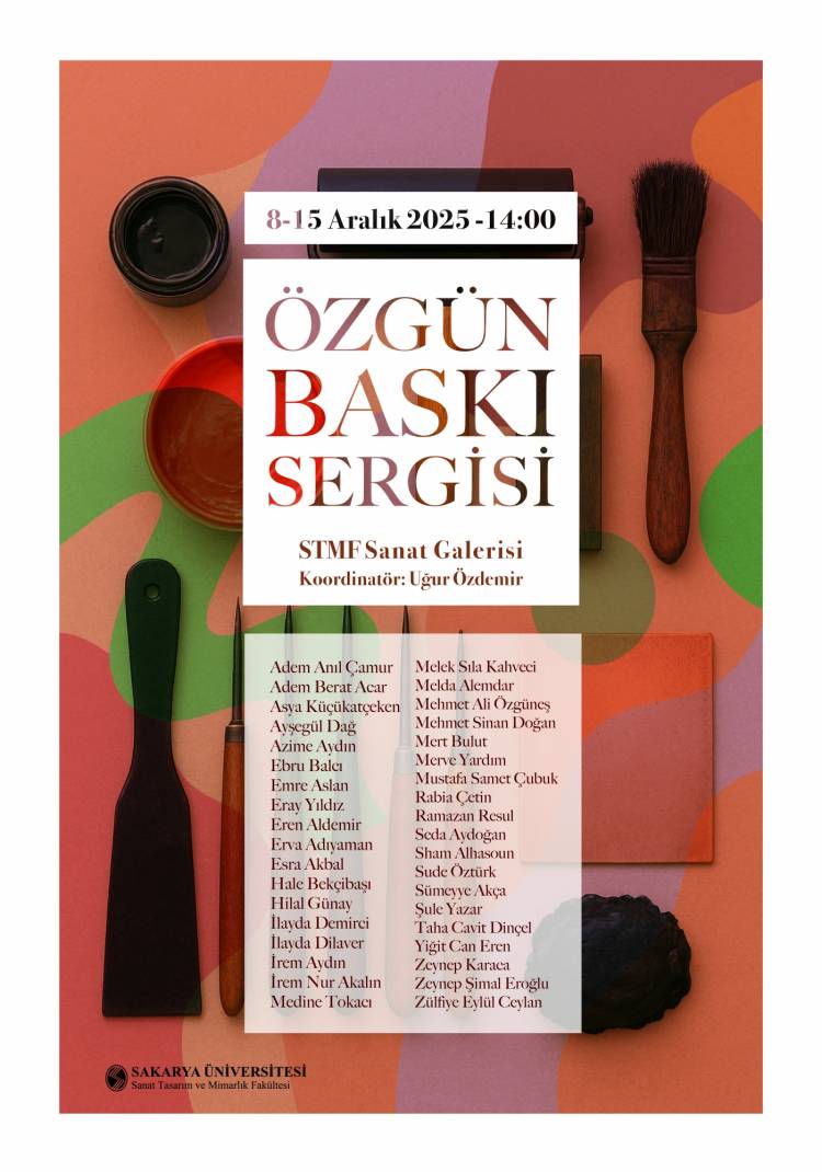 Özgün Baskı Sergisi Açılıyor!