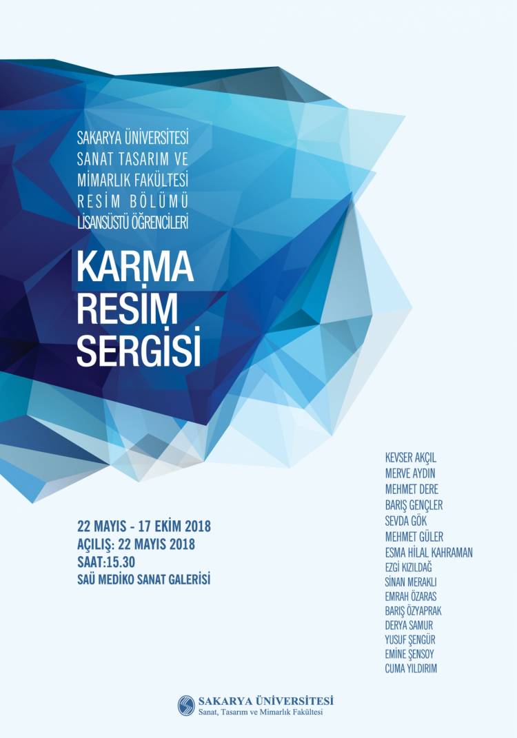 Resim Bölümü Lisansüstü Öğrencileri Karma Resim Sergisi