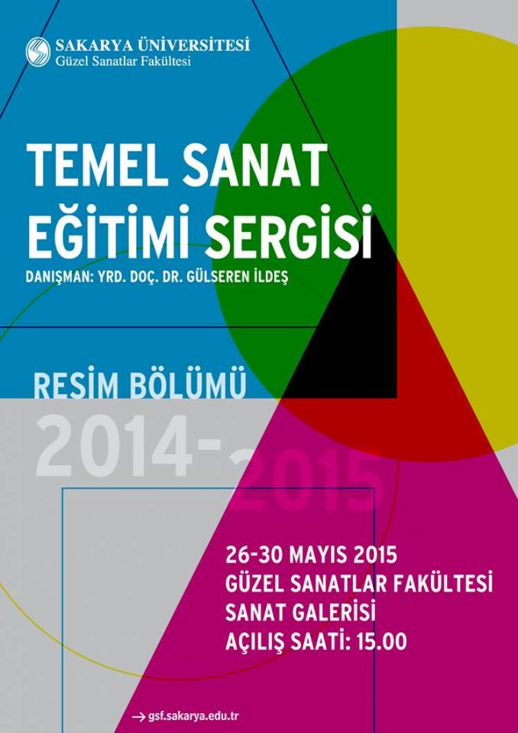 Sakarya Üniversitesi Güzel Sanatlar Fakültesi'nde “Temel Sanat Eğitimi Sergisi” açıldı.
